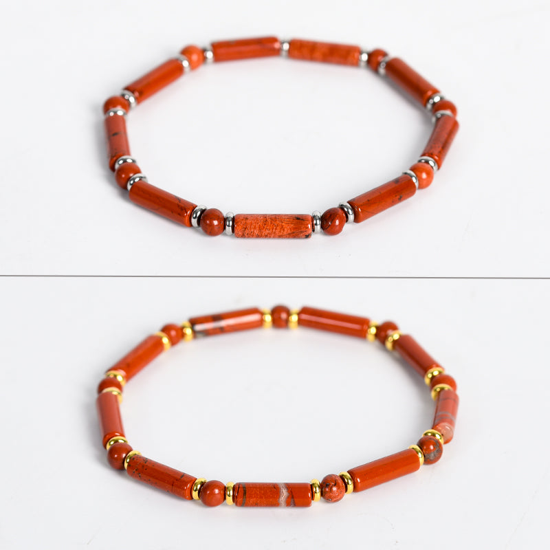 Round tube Beads Bracelet