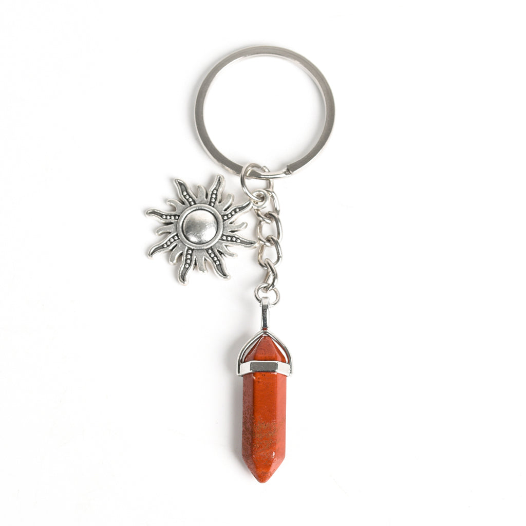 Tower Sun Key Chain