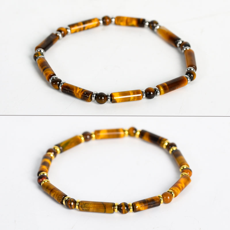 Round tube Beads Bracelet