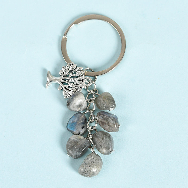 Rolling Stone Tree of Life Keychain