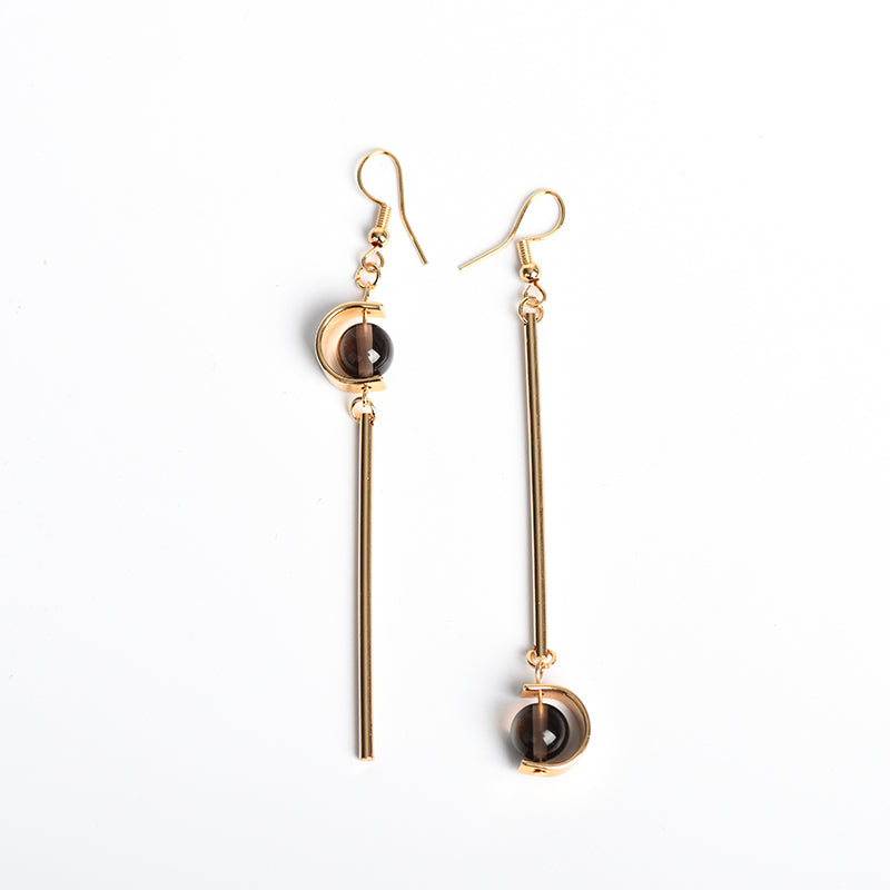 Moon Wand Earring