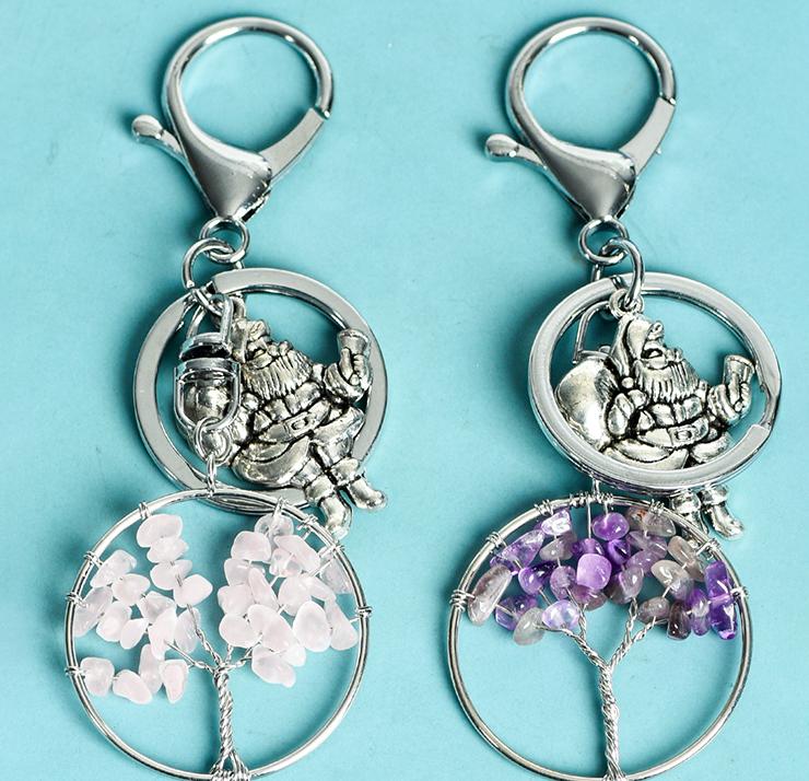 Tree of Life Christmas Keychain