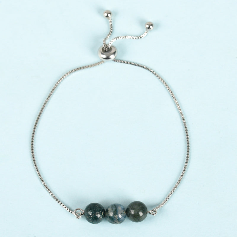 Three Beads Bracelet (Metal)