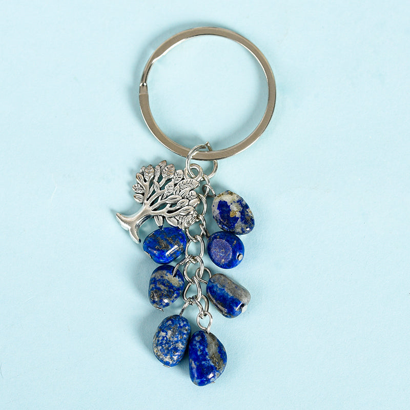 Rolling Stone Tree of Life Keychain