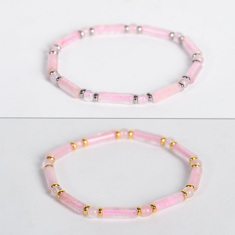 Round tube Beads Bracelet