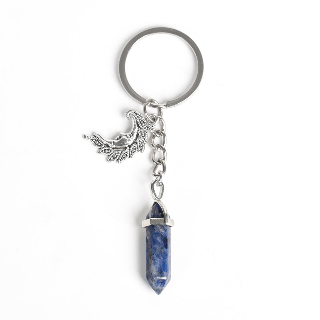 Tower Moon Keychain