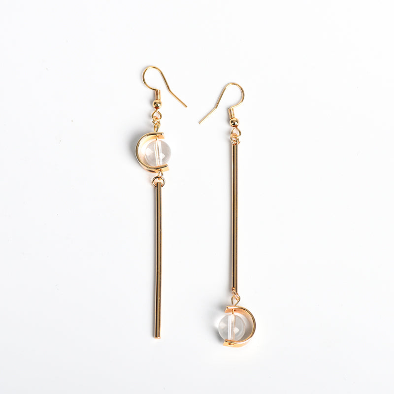 Moon Wand Earring