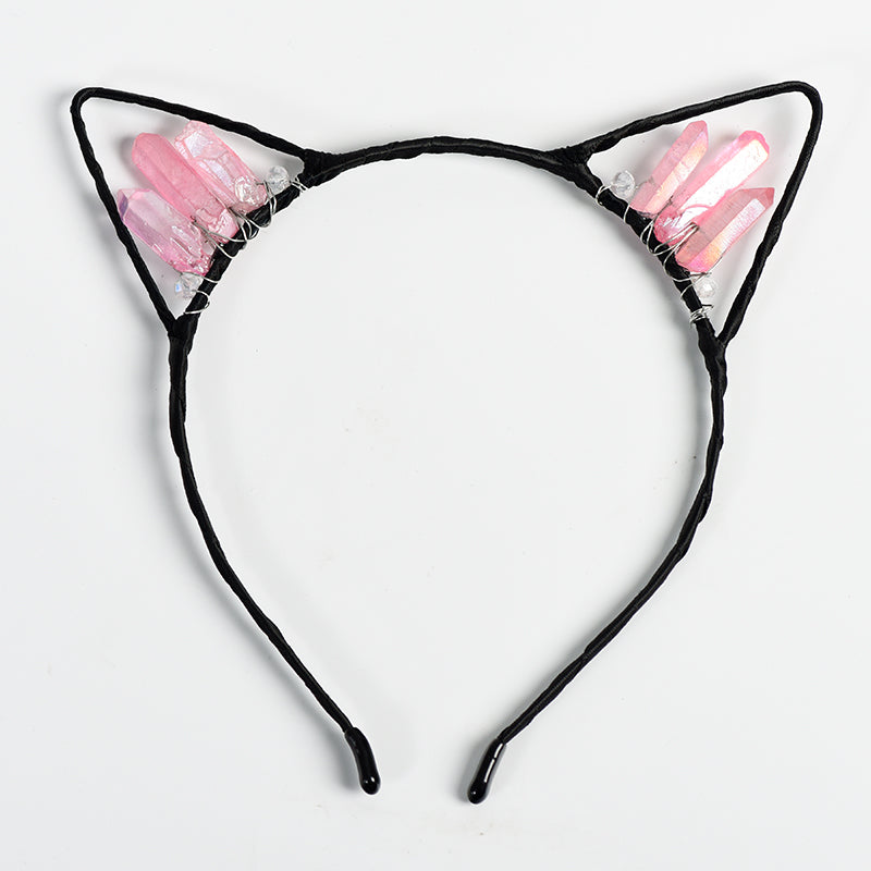 Crystal Cat Ears Headband