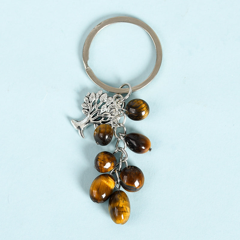 Rolling Stone Tree of Life Keychain