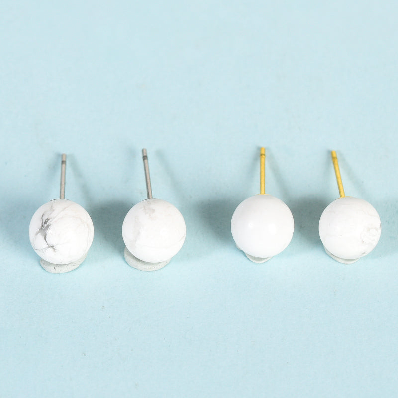 8mm Bead Earring