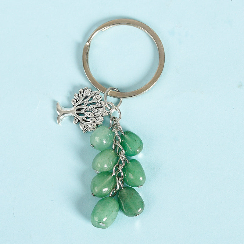 Rolling Stone Tree of Life Keychain