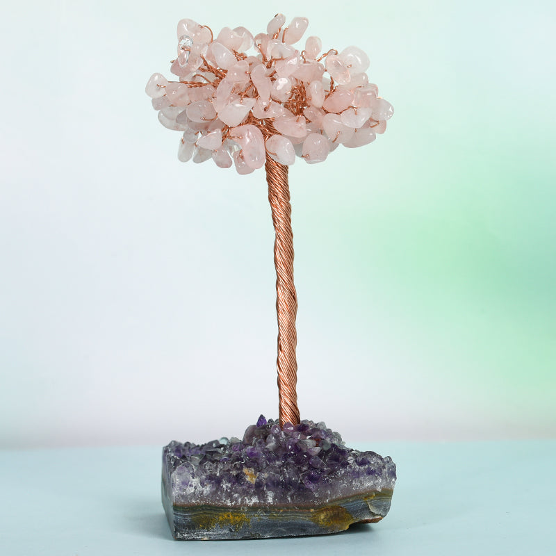 Amethyst Cluster Base Crystal Tree