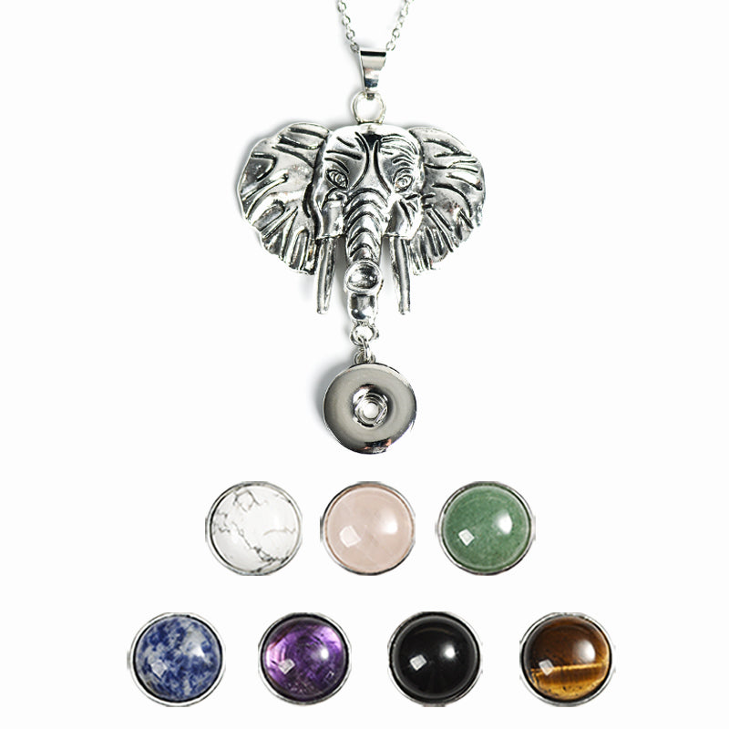 Replaceable Crystal Pendant