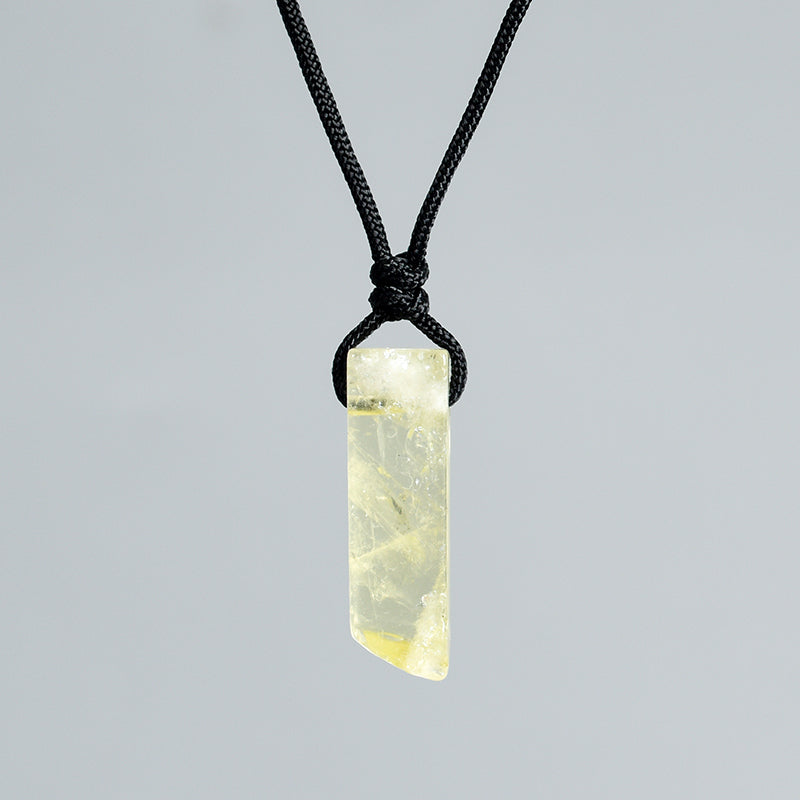 Crystal Bar Pendant