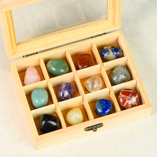 Wooden Box Healing Set