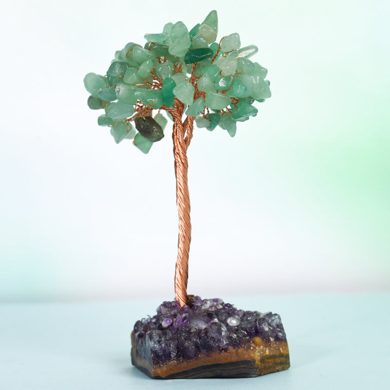 Amethyst Cluster Base Crystal Tree