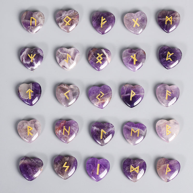 Heart Runes Stone