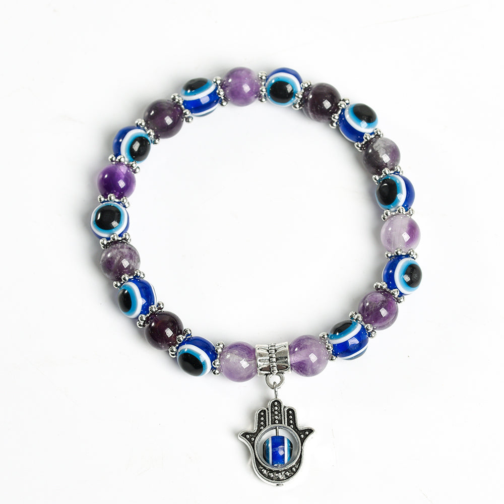 Evil Eye&Hamsa Hand Bracelet