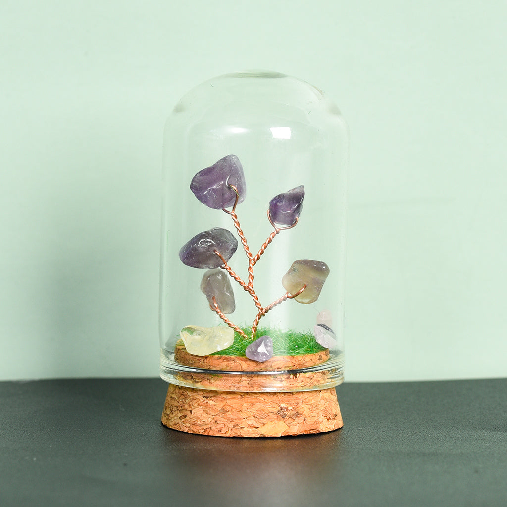 Micro Landscape Crystal Tree