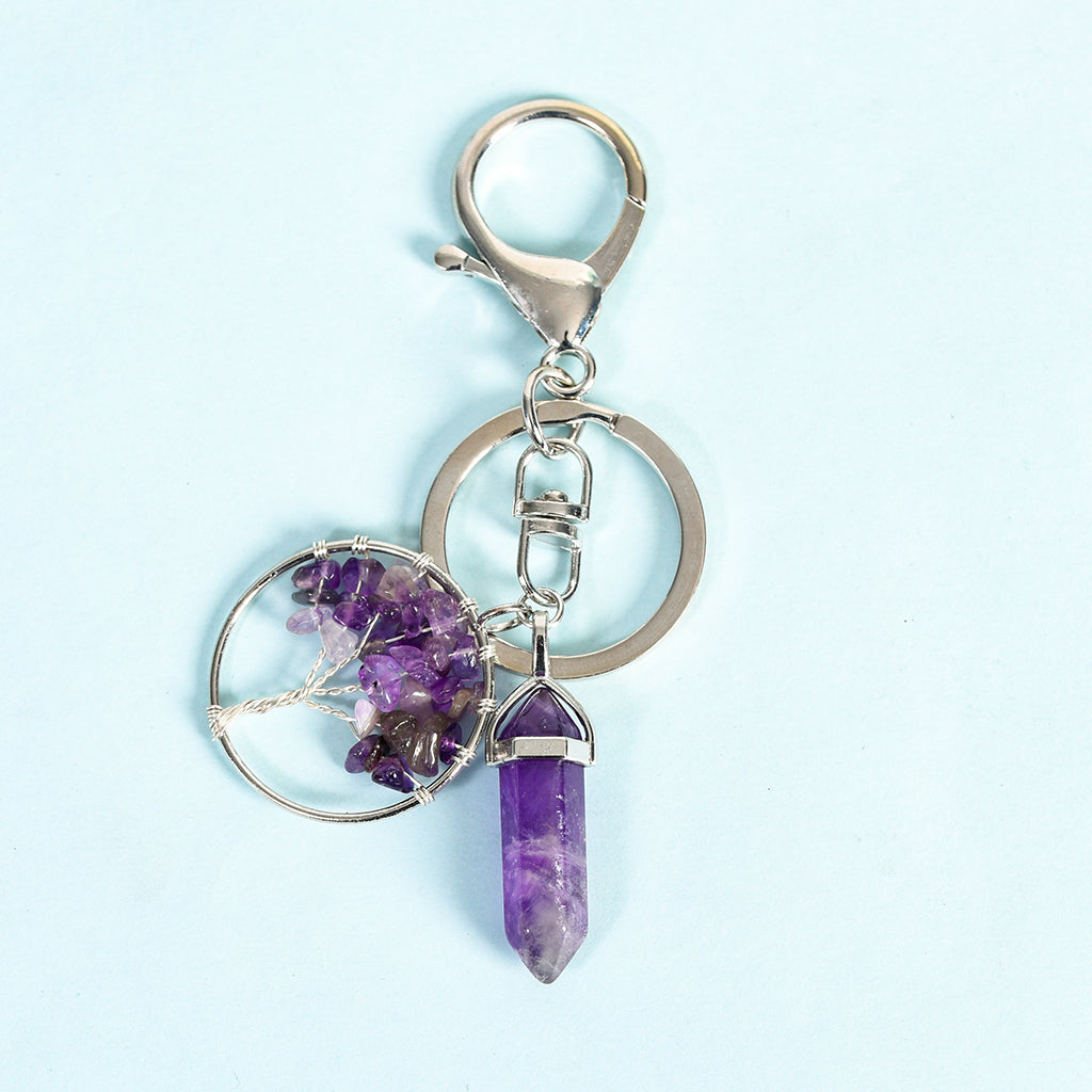 tower tree of life keychain