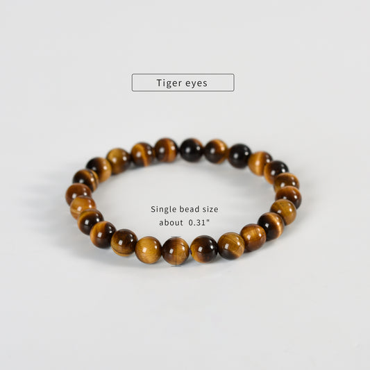 Tiger Eye Bracelet 6mm 8mm 10 mm