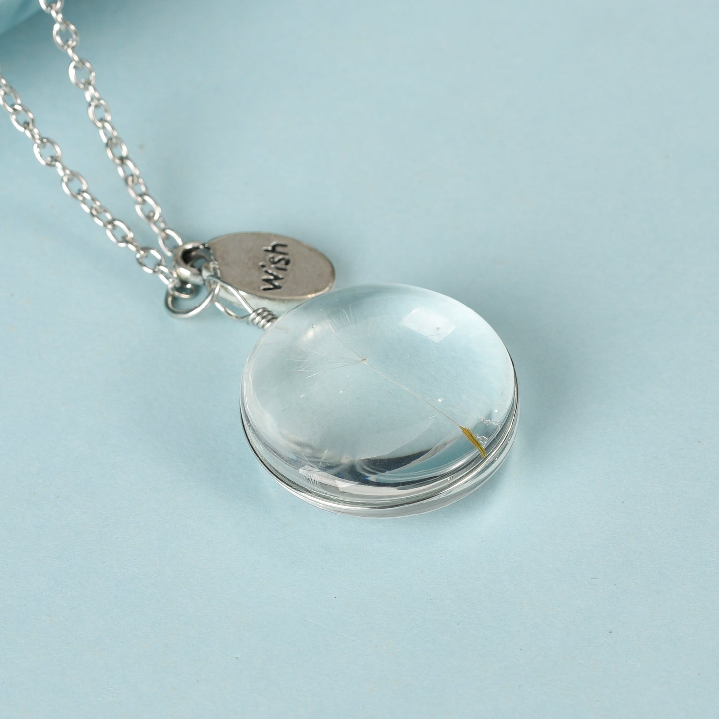 Dandelion Seed Pendant