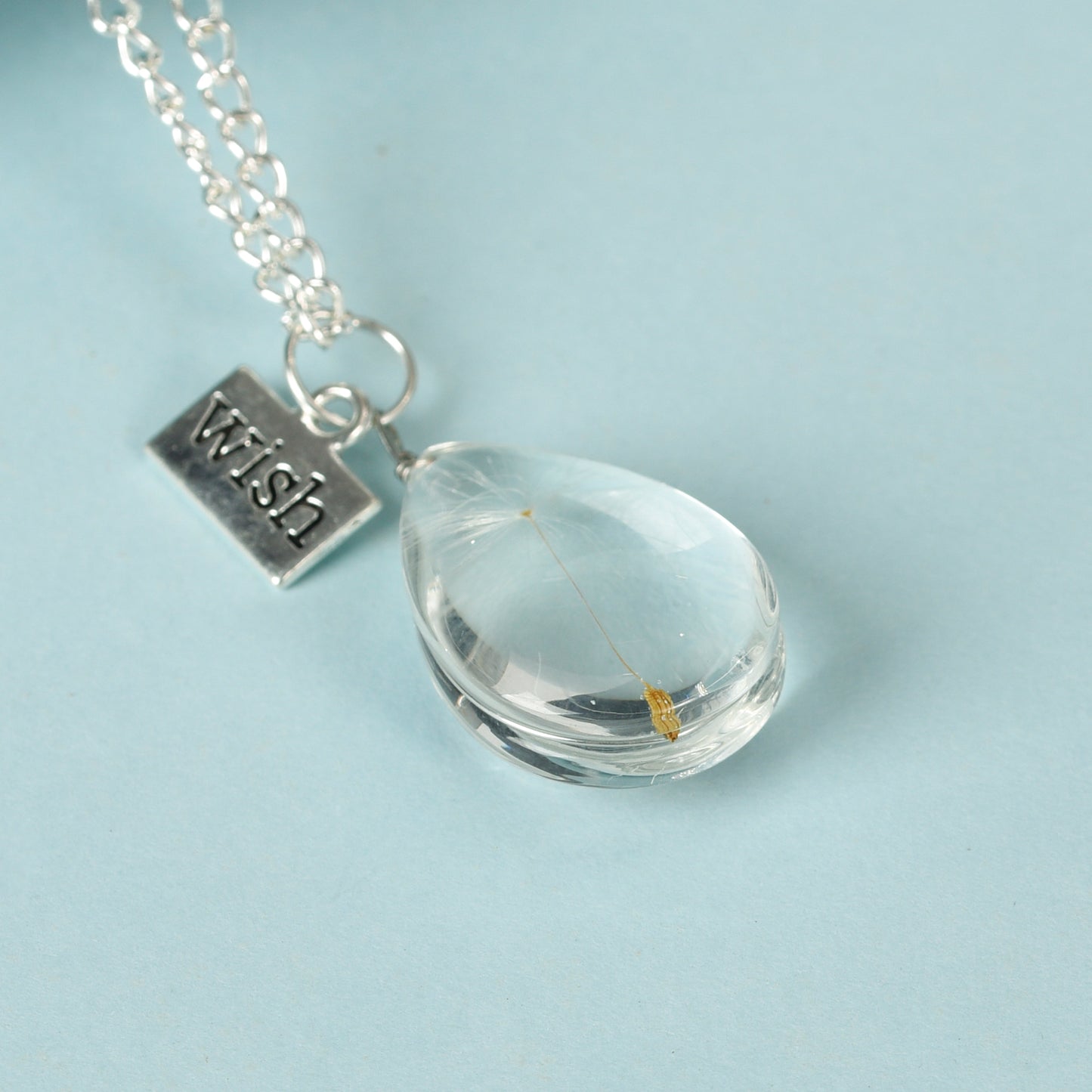 Dandelion Seed Pendant