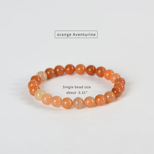 Red Aventurine Bracelet 6mm 8mm 10 mm