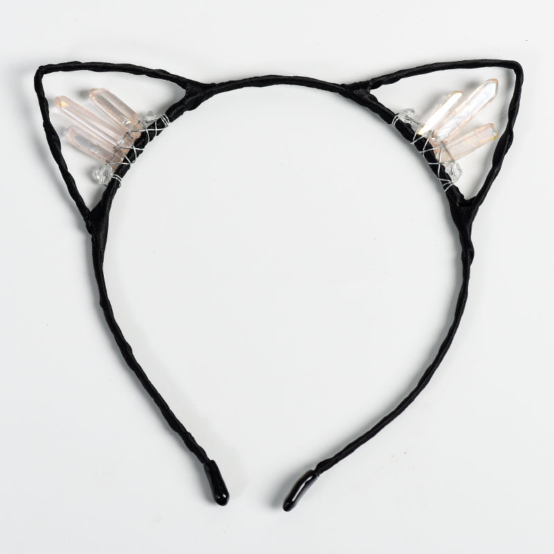 Crystal Cat Ears Headband