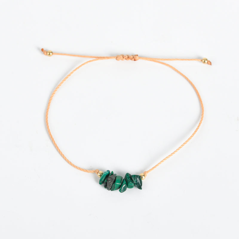 Chips Bracelet(Wax line)