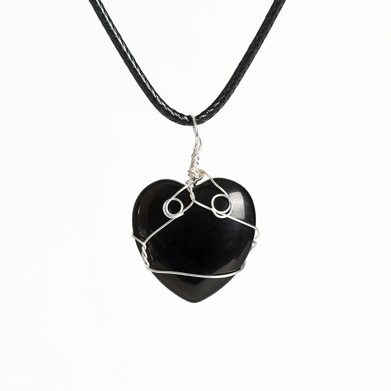 Heart Pendant ( wire wrapping)