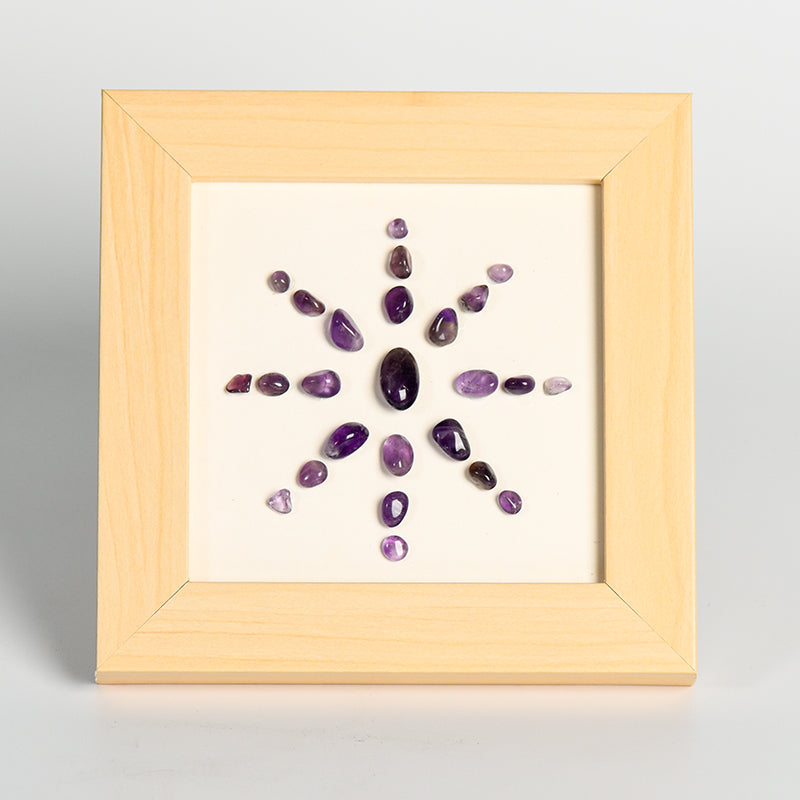 Sun Flower Crystal Frame