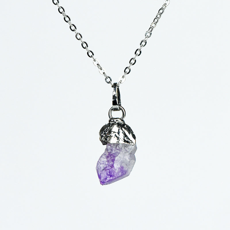 Gilded Amethyst Pendant